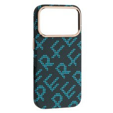 Чохол Apple iPhone 17 Pro Max, Carbon Style, Blue Perfect, MagSafe, Синій