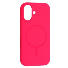 Чохол Apple iPhone 16, Air Beats, Firefly, MagSafe, Рожевий