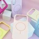 Чохол Apple iPhone 16, Air Beats, MagSafe, Помаранчевий