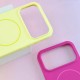 Чохол Apple iPhone 16, Air Beats, MagSafe, Помаранчевий