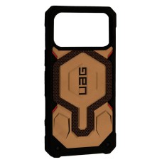 Чехол Apple iPhone 17 Pro Max, UAG Pro Monarch Carbon, MagSafe, Kevlar Element Green, Зеленый