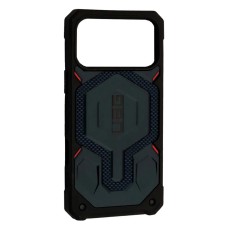 Чехол Apple iPhone 17 Pro Max, UAG Pro Monarch Carbon, MagSafe, Kevlar Mallard, Черный