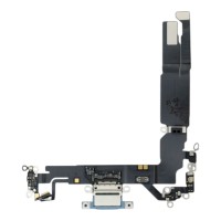 Шлейф Apple iPhone 17, з роз'ємом на зарядку, Блакитний
