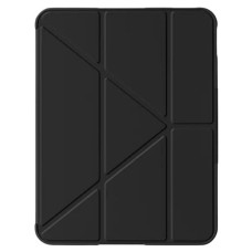 Чохол-книжка Apple iPad Air 4 2020, iPad Air 5 2022, BeCover Rugged Origami Transparent, Чорний