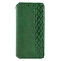 Чехол-книжка Xiaomi Redmi Note 15, GETMAN Cubic, Зеленый