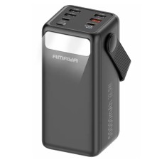 Павербанк (Power Bank) Amaya APB-50, 50000 mAh, Черный