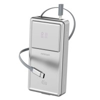 Павербанк (Power Bank) Amaya APB-F231, 20000 mAh, Серебряный
