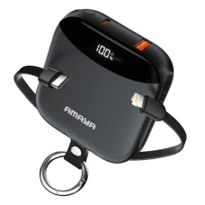 Павербанк (Power Bank) Amaya F150, 10000 mAh, Черный