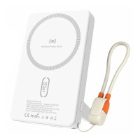 Повербанк (Power Bank) Amaya WF54, 10000 mAh, Білий