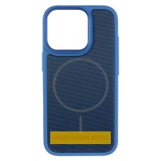 Чехол Apple iPhone 15 Pro Max, TechWoven Hybrid, MagSafe, Синий