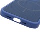 Чохол Apple iPhone 17, TechWoven Hybrid, MagSafe, Синій