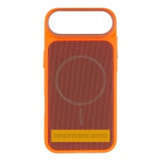 Чохол Apple iPhone 17 Air, TechWoven Hybrid, Orange-Brown, MagSafe, Помаранчевий