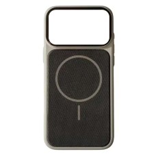 Чохол Apple iPhone 17 Pro, TechWoven Hybrid, Grey-Black, MagSafe, Сірий