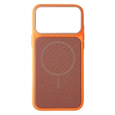 Чохол Apple iPhone 17 Pro, TechWoven Hybrid, Orange-Brown, MagSafe, Помаранчевий