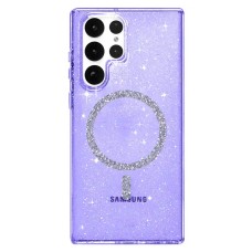 Чохол Samsung Galaxy S26 Ultra, Epik Eclipse Sparkle, MagSafe, Фіолетовий
