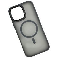 Чохол Apple iPhone 13, Color Matte, MagSafe, Сірий