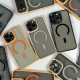 Чохол Apple iPhone 13, Focus Pixels, MagSafe, Помаранчевий