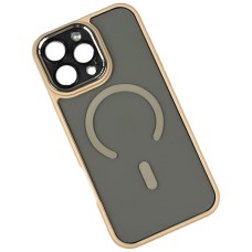 Чохол Apple iPhone 13, Focus Pixels, MagSafe, Бежевий
