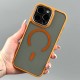Чехол Apple iPhone 13, Focus Pixels, MagSafe, Бежевый