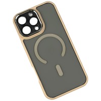 Чехол Apple iPhone 14, Focus Pixels, MagSafe, Бежевый
