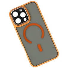 Чохол Apple iPhone 15 Pro Max, Focus Pixels, MagSafe, Помаранчевий