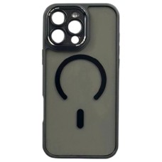 Чохол Apple iPhone 17, Focus Pixels, MagSafe, Чорний