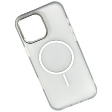 Чехол Apple iPhone 12 Pro Max, Air Beats Matte Camera, MagSafe, Белый
