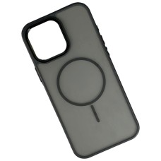 Чохол Apple iPhone 13, Air Beats Matte Camera, MagSafe, Чорний