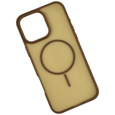 Чохол Apple iPhone 17 Pro Max, Air Beats Matte Color, MagSafe, Коричневий