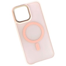 Чохол Apple iPhone 17 Pro, Matte Corrugated, MagSafe, Рожевий