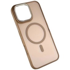 Чохол Apple iPhone 17 Pro, Matte Corrugated, MagSafe, Бежевий
