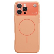 Чохол Apple iPhone 13, AG Glass Ароматерапія, MagSafe, Помаранчевий