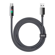 USB кабель Remax CB06, Type-C, 1.2 м., Чорний