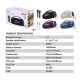 Колонка Bluetooth Sing-e CQS-S661, Фіолетовий