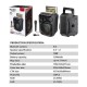 Колонка Bluetooth Sing-e ZQS603, Чорний