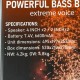 Колонка Bluetooth Sing-e ZQS-X6, Чорний