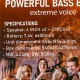 Колонка Bluetooth Sing-e ZQS-X8, Зелений