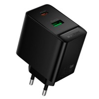 Сетевое зарядное устройство Borofone BAS16A Erudite, Черный