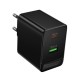 Сетевое зарядное устройство Borofone BAS16A Erudite, Черный