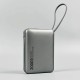 Павербанк (Power Bank) WUW TUGII Y245, 20000 mAh, Серебряный