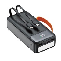 Павербанк (Power Bank) WUW TUGII Y300, 30000 mAh, Черный