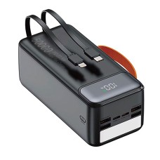 Павербанк (Power Bank) WUW TUGII Y500, 50000 mAh, Черный