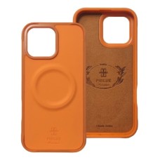 Чохол Apple iPhone 16 Pro Max, Piblue Magentic Carbon, MagSafe, Помаранчевий