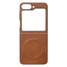 Чохол Samsung F741 Galaxy Flip 6, Piblue CS-02, MagSafe, Коричневий