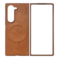 Чохол Samsung F956 Galaxy Fold 6, Piblue CS-02, MagSafe, Коричневий