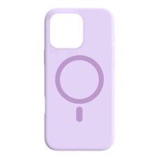 Чохол Apple iPhone 14, Air Beats Wide Strip, Light Purple, MagSafe, Фіолетовий