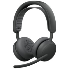 Навушники бездротові Logitech Zone 2 ES, З мікрофоном, Стерео, Чорний