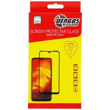 Захисне скло OPPO Reno 15, Dengos, Чорний
