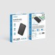 Повербанк (Power Bank) Veger W1065, 10000 mAh, Чорний