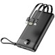 Повербанк (Power Bank) Veger W1116, 10000 mAh, Чорний